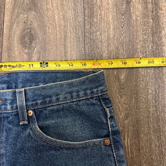 Vintage Levis 517 Jeans Men's 34x34 Blue Boot Cut Made in USA Denim Cowboy 2000 - Picture 8 of 11